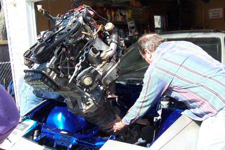 SR20DET Engine Installation
