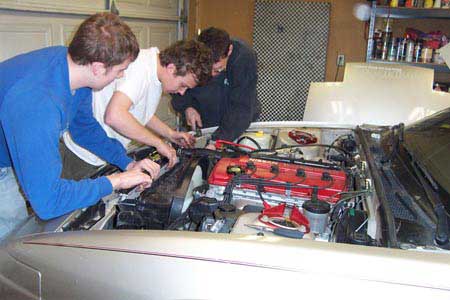 SR20DET Engine Installation