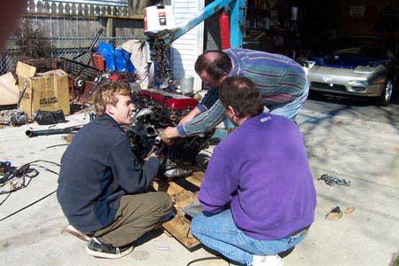 SR20DET Engine Installation