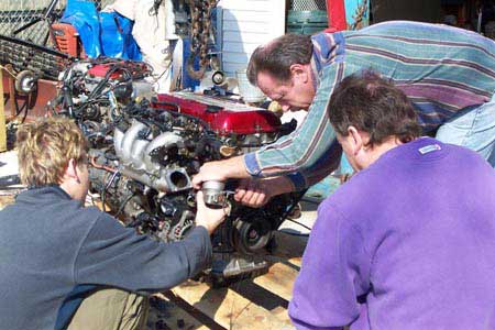 SR20DET Engine Installation